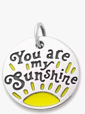 James Avery Enamel "You Are My Sunshine" Charm